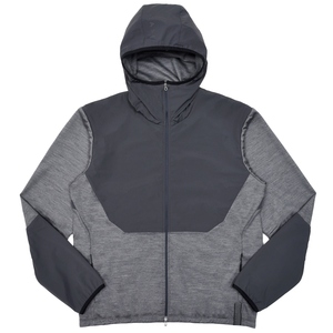 SEASE(シーズ)<br>ZIPPED HOODIE HYBRID ウールジャージ×ストレッチナイロンハイブリッドジップフーディー SE252UAWH049TJ011 12056000039