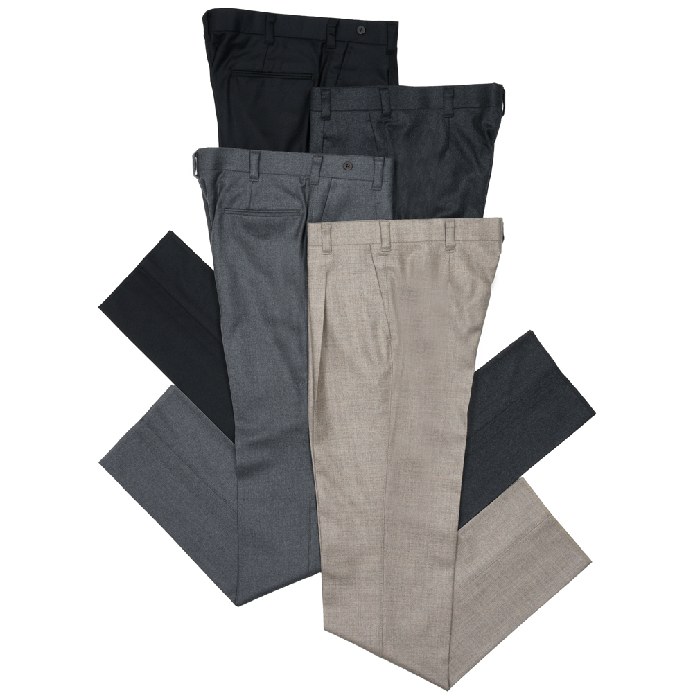 IGARASHI TROUSERS（五十嵐トラウザーズ）ウールストレッチサキソニー1