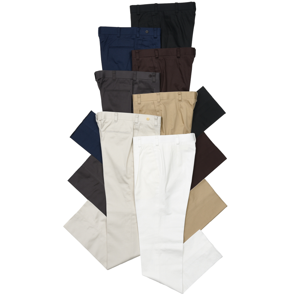 定4.4万美品　IGARASHI TROUSERS 　1プリーツパンツ50 IGARASHI TROUSERS（五十嵐トラウザーズ）コットンツイル1プリーツ