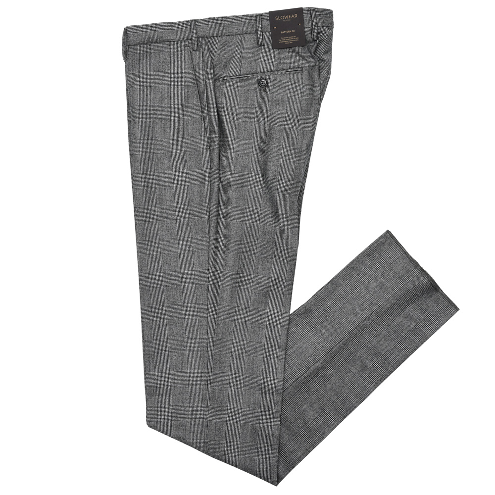 INCOTEX(インコテックス)ウールサキソニーグレンチェックパンツ INCOTEX(インコテックス)ウールサキソニーグレンチェックパンツ