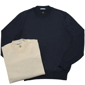 JACOB COHEN(ヤコブコーエン)<br>コットンクルーネックニット 226-35306 16055002052