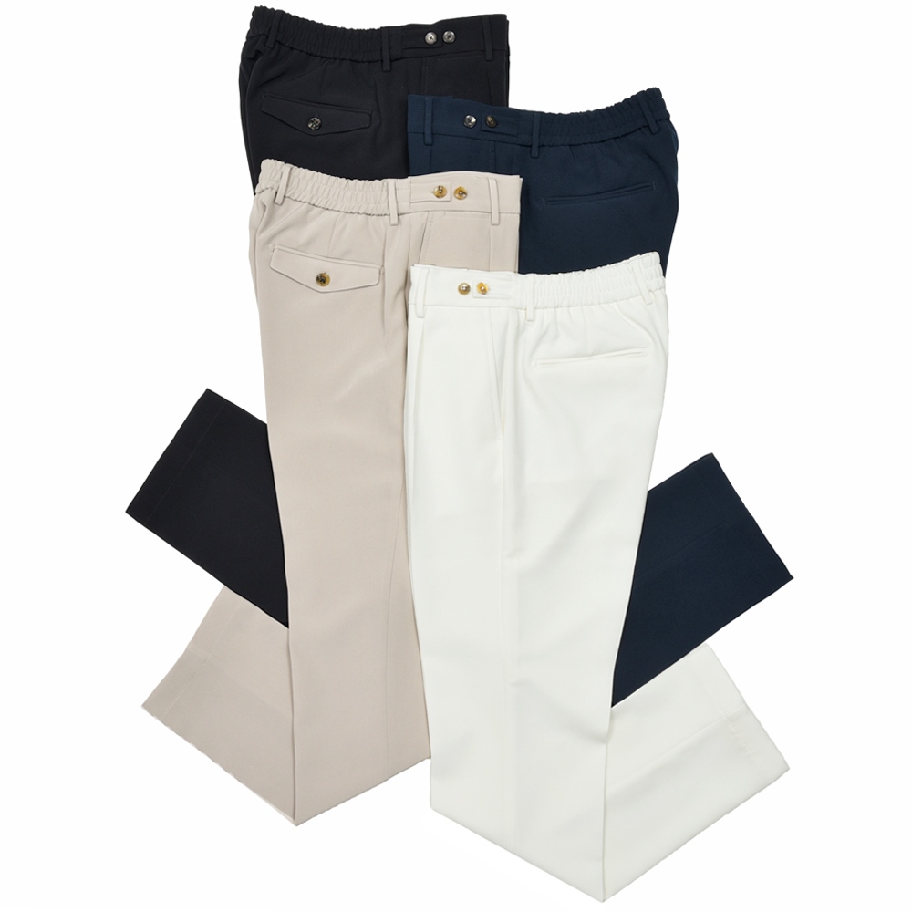 BERWICH（ベルウィッチ）BERTOベルト テックジャージ1プリーツバック