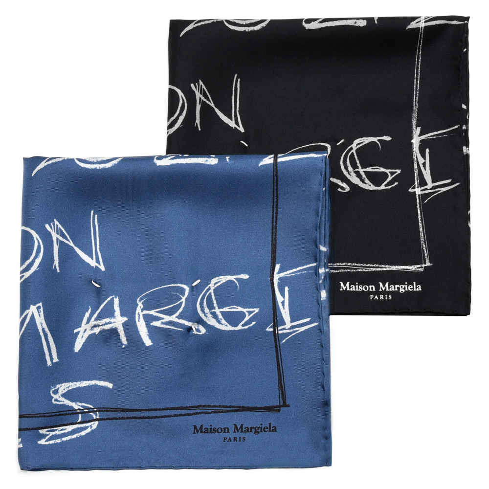 Maison Margiela（メゾン マルジェラ)ナンバリングシルクスカーフ