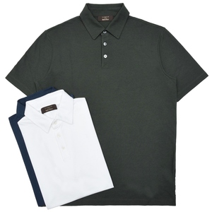 ZANONE�i�U�m�[�l�j<br>�A�C�X�R�b�g���N���[�vS/S�|�� POLO MC/SLIM FIT/815159/ZG380/54401 12161000052