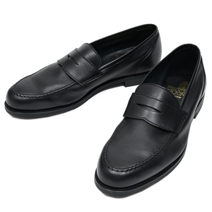 Crockett&Jones(クロケットアンドジョーンズ)<br>HARVARD2ハーバード2 カーフレザーアンライニングコインローファー 6254 15061000048