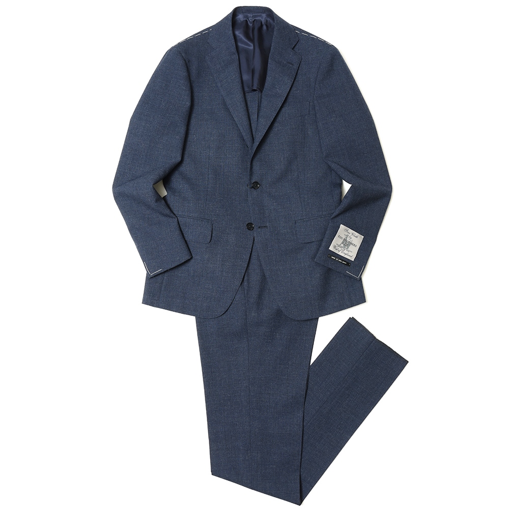 guji（グジ）ウールフレスコ3B1プリーツスーツ MADE BY RING JACKET
