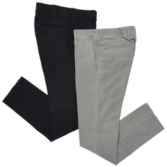 INCOTEX SLACKS�i�C���R�e�b�N�X �X���b�N�X�j<br>SLIM FIT �K�[�����g�_�C�I�[�K�j�b�N�R�b�g���X�g���b�`�`�m�e�[�p�[�h�p���c 18S100-4611D/21563 13052006052