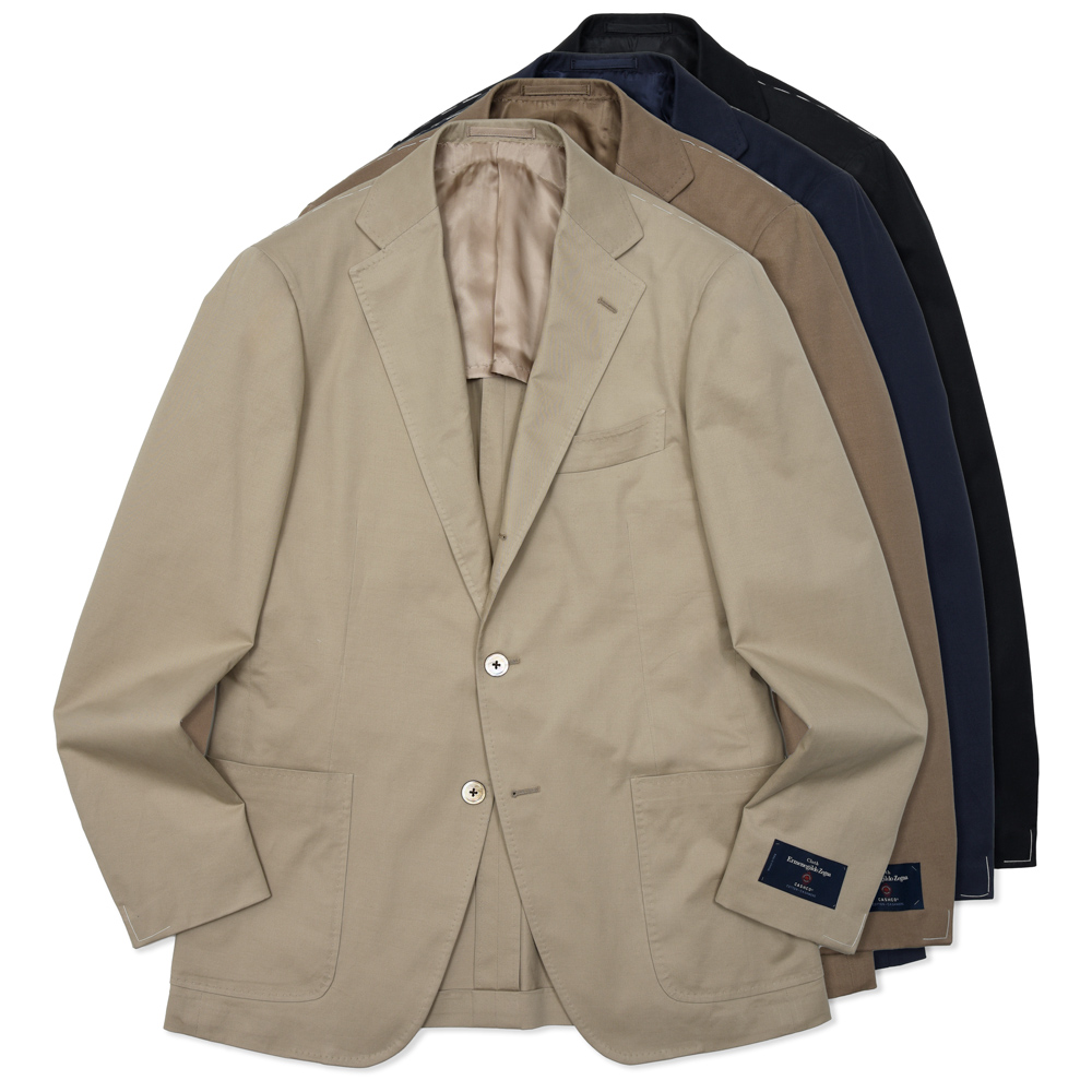 guji（グジ）コットンカシミア3Bジャケット MADE BY RING JACKET