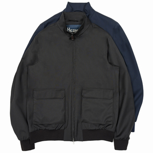 HERNO(ヘルノ)<br>Loro Piana Storm System ウォータープルーフウールスタンドカラーブルゾン GI000587U-33410 14065000132