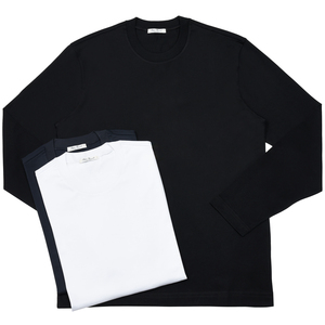 Stefan Brandt(シュテファン ブラント)<br>コットンシングルジャージL/Sクルーネックカットソー ELI LA/30 884-60141002 12065000065