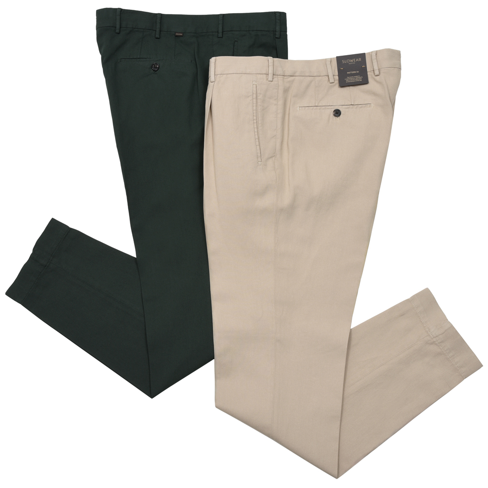 INCOTEX（インコテックス）TAPERED FIT ウォッシャブルコットンリネン