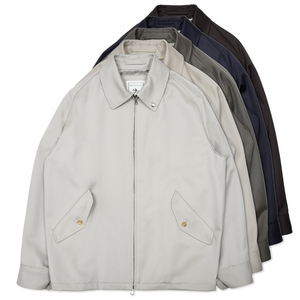 Whiteley&Green(ホワイトリー アンド グリーン)<br>BIRKBY ウールキャバリーツイルスイングトップブルゾン 14061000059