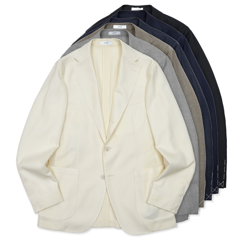 BOGLIOLI（ボリオリ）DOVERドーヴァー ウールホップサック3Bジャケット