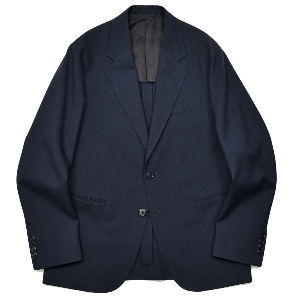 heugn e ウール ネイビー サイズ2 HEUGN（ユーゲン）Steve JACKET005 ウール2Bジャケット 17061400189