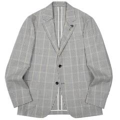 LARDINI�i�����f�B�[�j�j<br>ROMA���[�} �R�b�g�����l�����C�g�c�B�[�h�O�����`�F�b�N2B�W���P�b�g 6116-A6202Q6506 17065002109