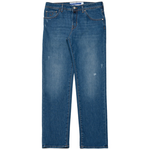 JACOB COHEN(ヤコブコーエン)<br>SCOTTスコット ウォッシュドコットンストレッチスリムキャロットクロップドデニム 226-32126 53065007052