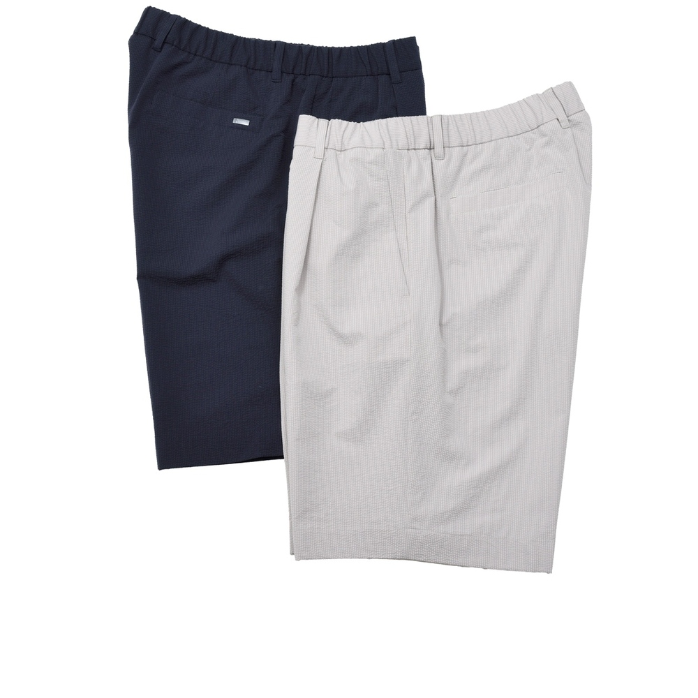 HERNO（ヘルノ）テックシアサッカー1プリーツショーツ PT000192U-12684