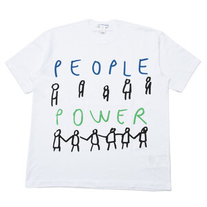 COMME des GARCONS SHIRT�i�R���f�M�����\���V���c�j<br>�R�b�g���v�����g�N���[�l�b�N�J�b�g�\�[ FQ-T031-S26 12161401025