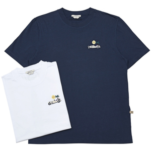 JACOB COHEN(ヤコブコーエン)<br>Resort Collection コットンS/Sクルーネックカットソー 226-54416 52165001052