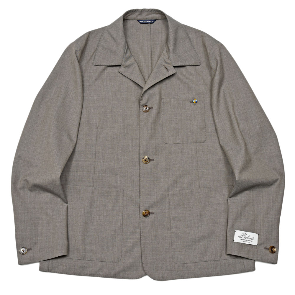 Belvest（ベルベスト）ウールカバーオールジャケット A56-3339/GJ