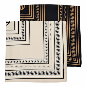 LESCARF�i���X�J�[�t�j<br>�V���N�c�C���y�C�Y���[�X�J�[�t genderless 18361700172