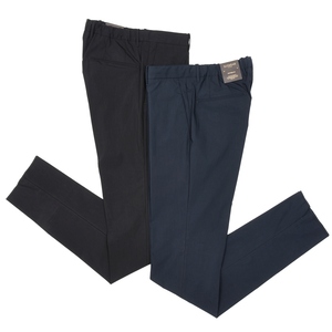 INCOTEX(インコテックス)<br>SLIM FITテックコットンジャージ テーパードシャーリングパンツ 470-51540(M) 13065303052