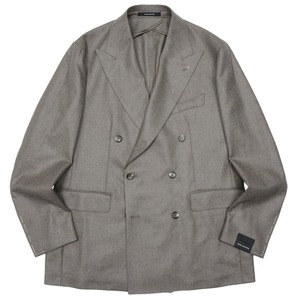 TAGLIATORE(タリアトーレ)<br>NEWYORKニューヨーク LoroPiana ウールカシミアライトフランネル6Bダブルジャケット 1SNY10B/010021 17062024054