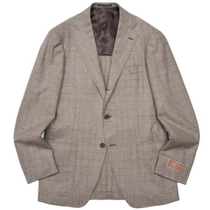 guji�i�O�W�j�E�[���J�V�~���T�L�\�j�[�`�F�b�N3B�W���P�b�g MADE BY RING JACKET / LANIFICIO ROGNA 17062207028