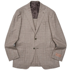 guji�i�O�W�j�E�[���J�V�~���T�L�\�j�[�`�F�b�N3B�W���P�b�g MADE BY RING JACKET / LANIFICIO ROGNA 17062207028