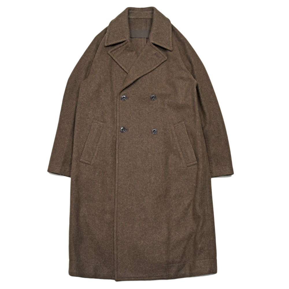 LEMAIRE（ルメール）ダブルブレストコート フェルテッドウールアルパカ