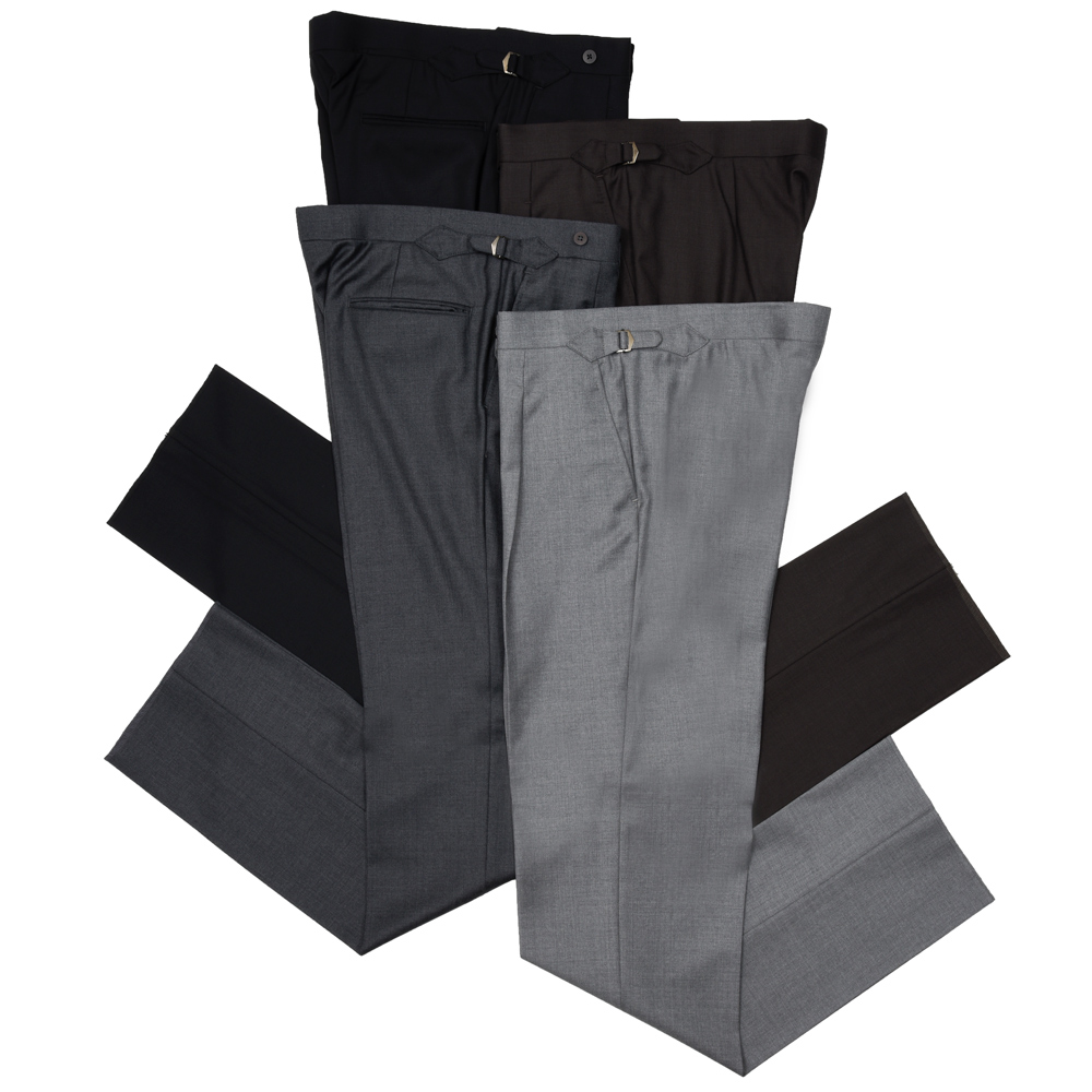 IGARASHI TROUSERS（五十嵐トラウザーズ）ウールサキソニーサイド