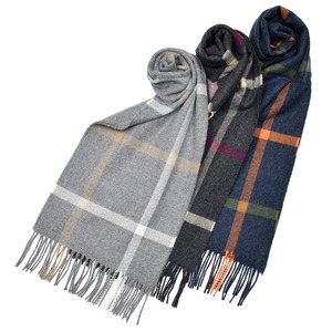 Whiteley&Green(ホワイトリー アンド グリーン)<br>ROTI ウールカシミアウィンドーペーンマフラー 18362000059