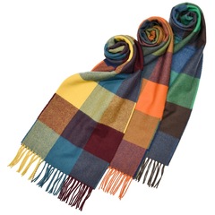 Whiteley&Green�i�z���C�g���[ �A���h �O���[���j<br>BAZAAR �E�[���J�V�~�A�u���b�N�`�F�b�N�}�t���[ 18362003059